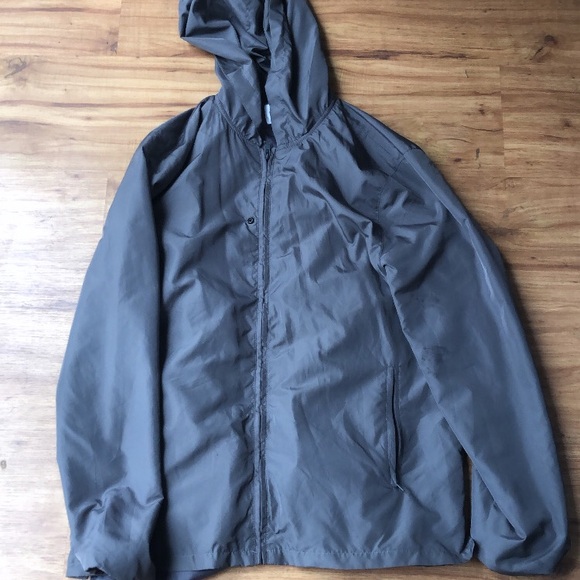 Five Four Men's Charcoal Windbreaker - Picture 1 of 1